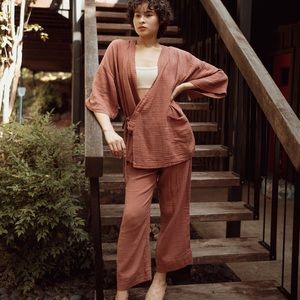 OddBird Co. High Waisted Kardes Loungewear Pants